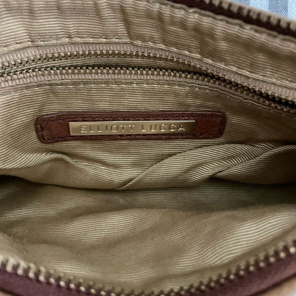 Elliott Lucca Tan Leather Crossbody Handbag - Picture 5 of 8